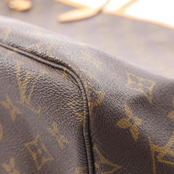 LOUIS VUITTON Brown Monogram Leather Neverfull GM Tote Bag - Picture 7 of 10